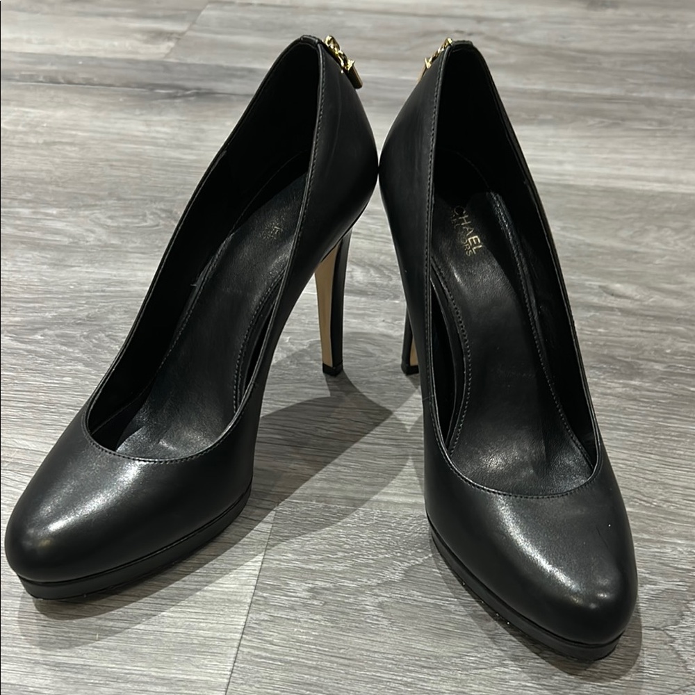 MICHAEL Michael Kors Black Stiletto Heels